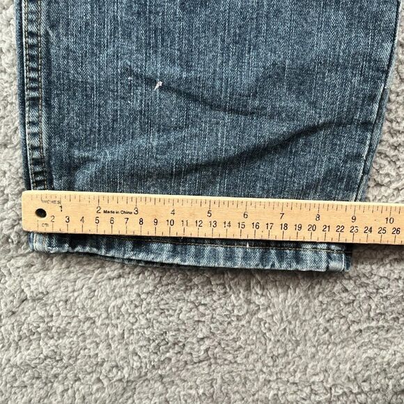 Vintage Cabelas Indigo Blues Jeans American Outdoor Work Faded Denim Mens - Picture 11 of 15